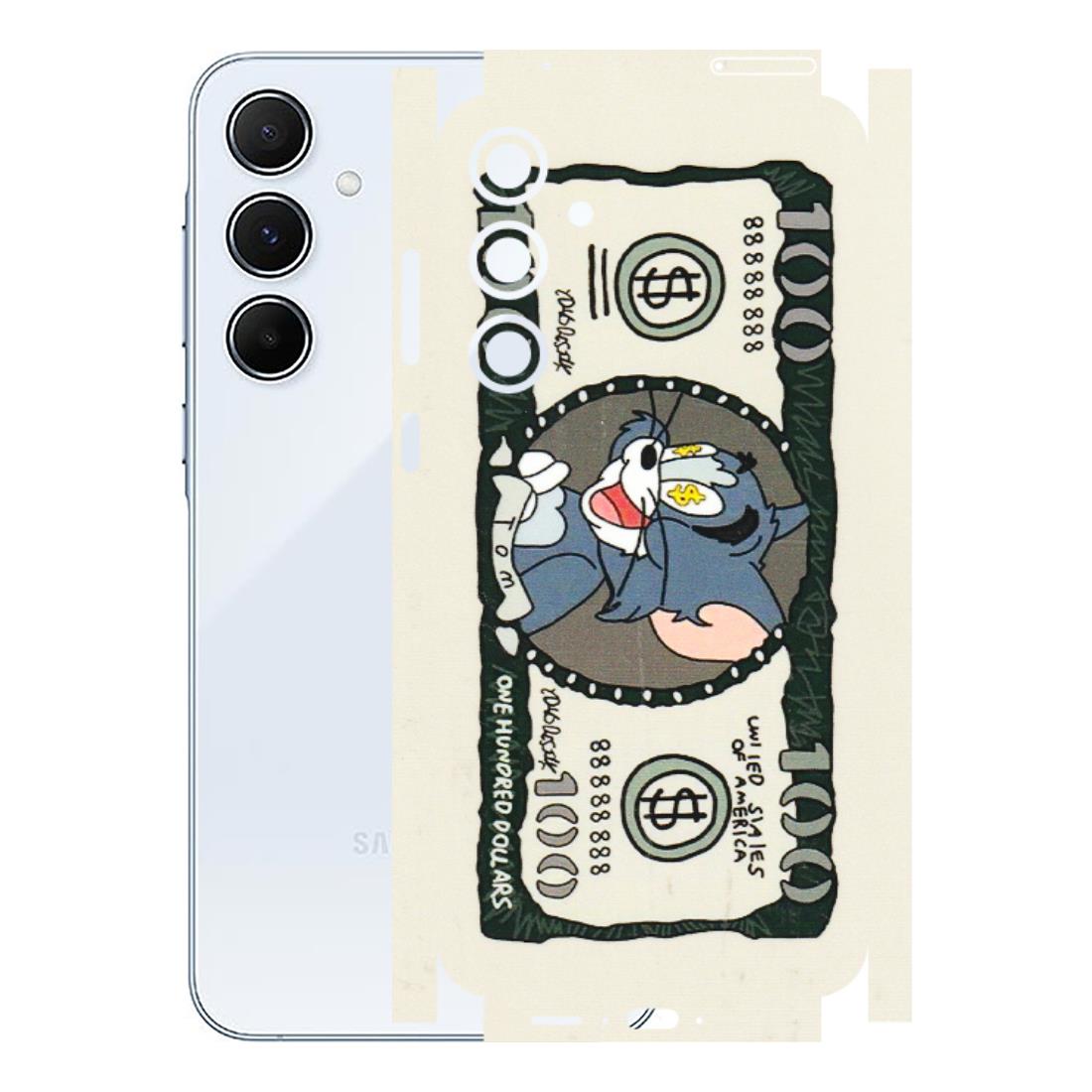 Samsung A/S Series Phone Skins (All Models) - Tom Hundred Dollar - 3D Embossed Finish (L-324) Samsung Galaxy A55 (5G)