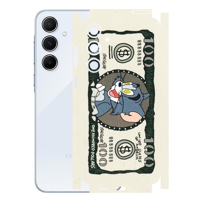 Samsung A/S Series Phone Skins (All Models) - Tom Hundred Dollar - 3D Embossed Finish (L-324) Samsung Galaxy A55 (5G)