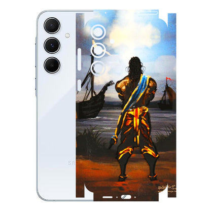 Samsung A/S Series Phone Skins (All Models) - Heavenly God Figure - 3D Embossed Finish (L-34) Samsung Galaxy A55 (5G)