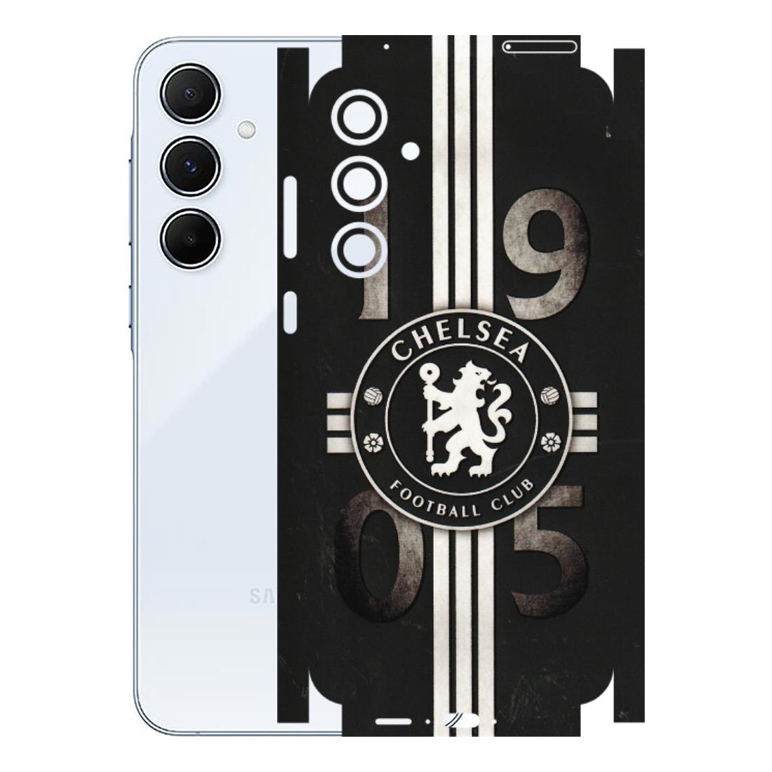 Samsung A/S Series Phone Skins (All Models) - Chelsea Fan Club - 3D Embossed Finish (L-36) Samsung Galaxy A55 (5G)