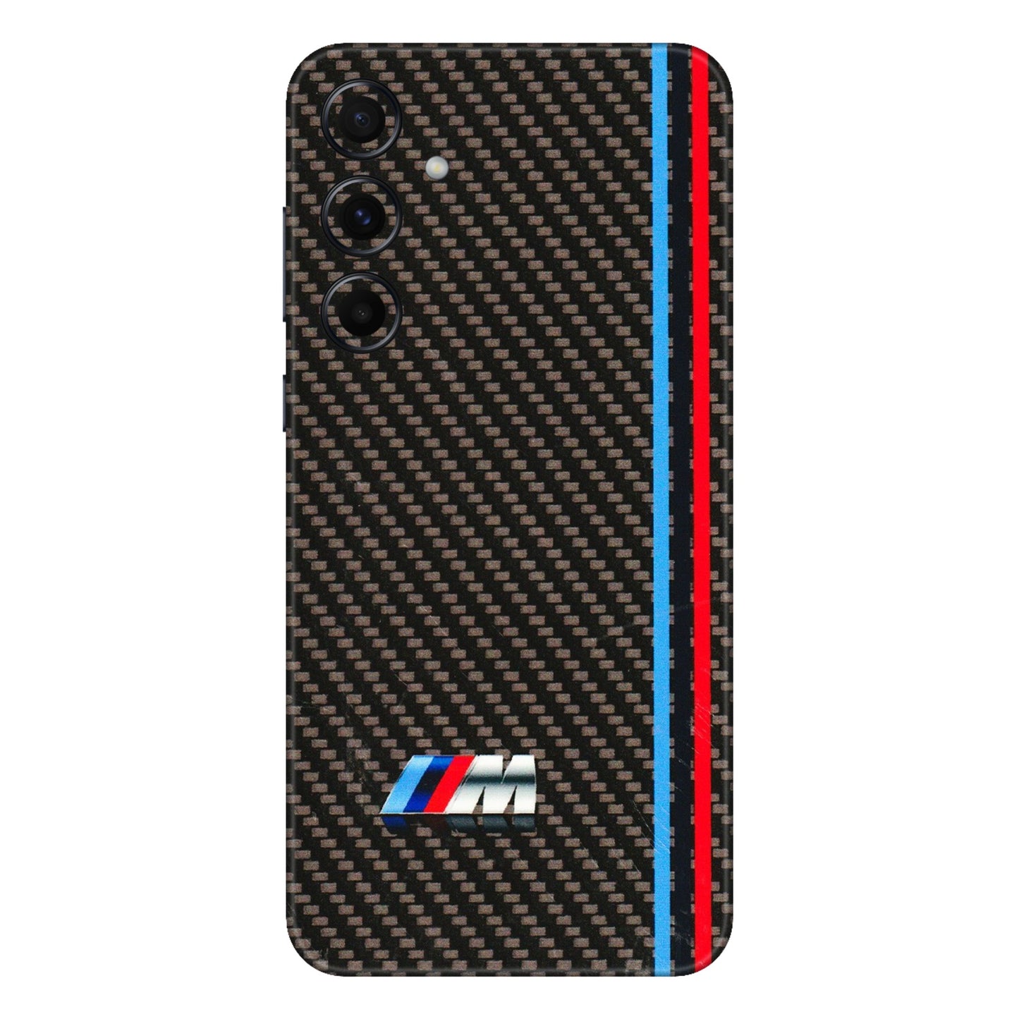 Samsung A/S Series Phone Skins (All Models) - BM Carbon Fiber Feels - 3D Embossed Finish (L-38) Samsung Galaxy A55 (5G)