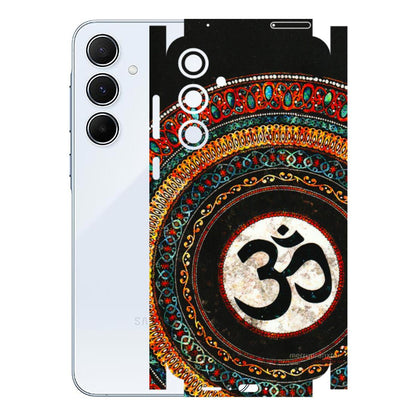 Samsung A/S Series Phone Skins (All Models) - Aum Chant Abstract - 3D Embossed Finish (L-42) Samsung Galaxy A55 (5G)