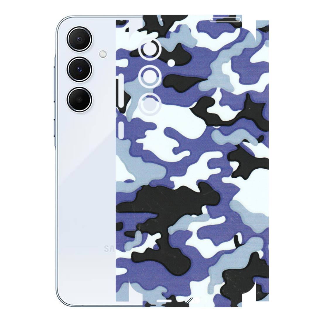 Samsung A/S Series Phone Skins (All Models) - Powerfull Military Camoflauge - 3D Embossed Finish (L-49) Samsung Galaxy A55 (5G)