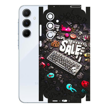 Samsung A/S Series Phone Skins (All Models) - Gadgets Sale - 3D Embossed Finish (L-50) Samsung Galaxy A55 (5G)