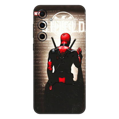Samsung A/S Series Phone Skins (All Models) - Deadpool - 3D Embossed Finish (L-56) Samsung Galaxy A55 (5G)