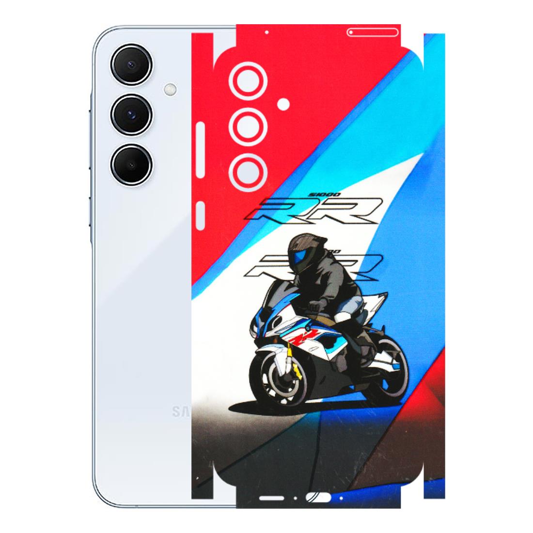 Samsung A/S Series Phone Skins (All Models) - Bikers Love - 3D Embossed Finish (L-58) Samsung Galaxy A55 (5G)