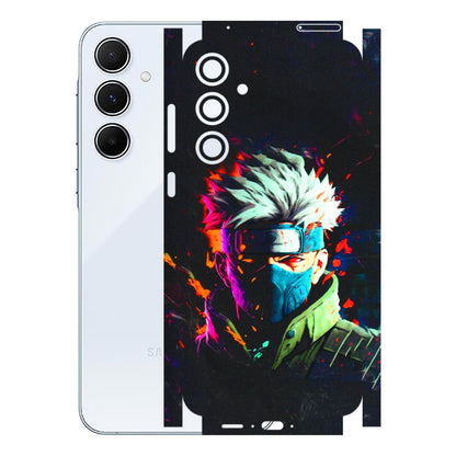 Samsung A/S Series Phone Skins (All Models) - Anime Cool Character - 3D Embossed Finish (L-59) Samsung Galaxy A55 (5G)