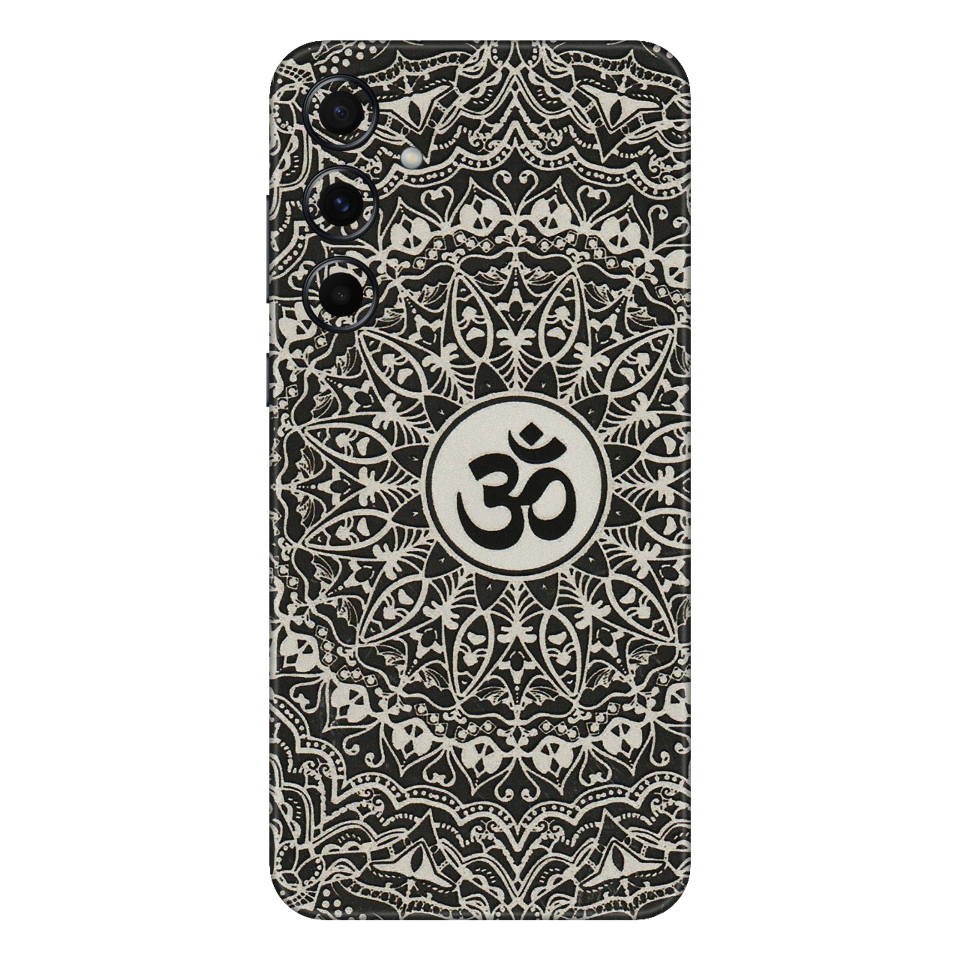 Samsung A/S Series Phone Skins (All Models) - Aum Elegant Mandala - 3D Embossed Finish (L-62) Samsung Galaxy A55 (5G)