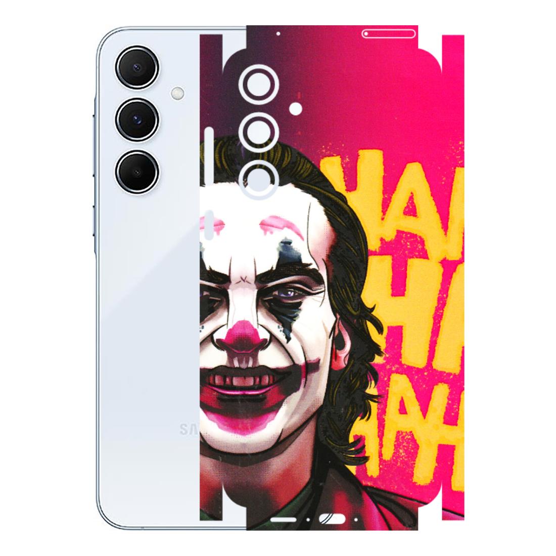 Samsung A/S Series Phone Skins (All Models) - Joker Evil Laugh - 3D Embossed Finish (L-97) Samsung Galaxy A55 (5G)