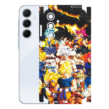 Samsung A/S Series Phone Skins (All Models) - Ultimate Dragon Ball Z - Matte Finish (M-100) Samsung Galaxy A55 (5G)