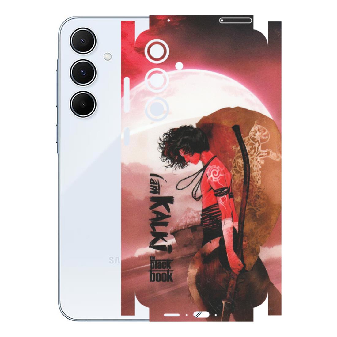 Samsung A/S Series Phone Skins (All Models) - The Black Book Kalia Anime - Matte Finish (M-129) Samsung Galaxy A55 (5G)