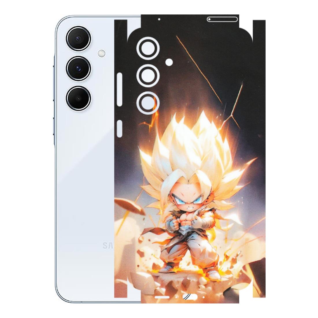 Samsung A/S Series Phone Skins (All Models) - Goku Dragon Cute Anime - Matte Finish (M-131) Samsung Galaxy A55 (5G)