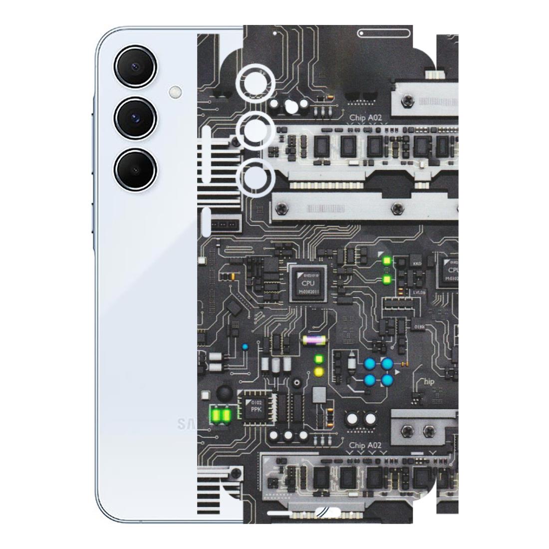 Samsung A/S Series Phone Skins (All Models) - Motherboard Internals - Matte Finish (M-135) Samsung Galaxy A55 (5G)