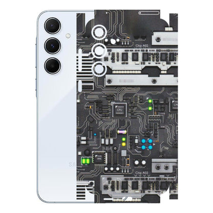 Samsung A/S Series Phone Skins (All Models) - Motherboard Internals - Matte Finish (M-135) Samsung Galaxy A55 (5G)