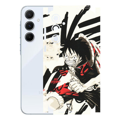 Samsung A/S Series Phone Skins (All Models) - Monkey D.Luffy Manga Anime - Matte Finish (M-145) Samsung Galaxy A55 (5G)