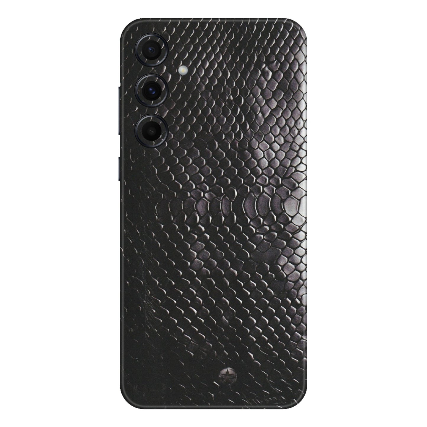 Samsung A/S Series Phone Skins (All Models) - Black Snack Leather - Matte Finish (M-147) Samsung Galaxy A55 (5G)