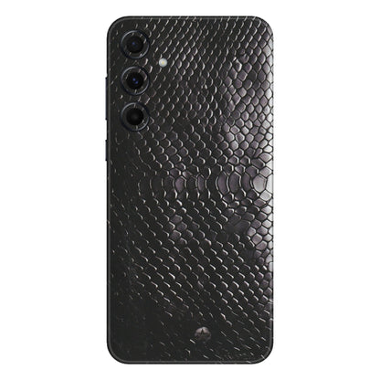 Samsung A/S Series Phone Skins (All Models) - Black Snack Leather - Matte Finish (M-147) Samsung Galaxy A55 (5G)