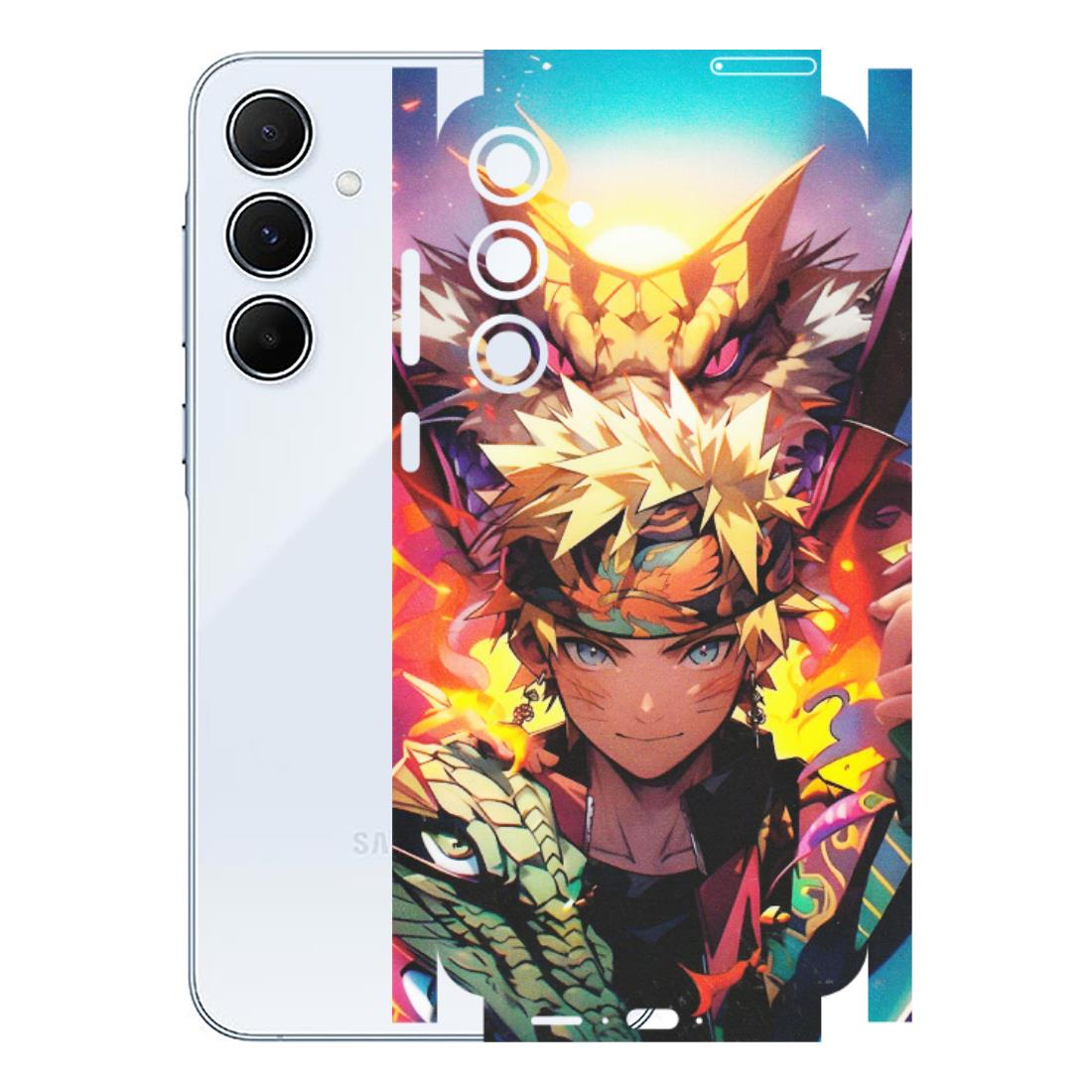 Samsung A/S Series Phone Skins (All Models) - Angry Naruto Anime - Matte Finish (M-148) Samsung Galaxy A55 (5G)