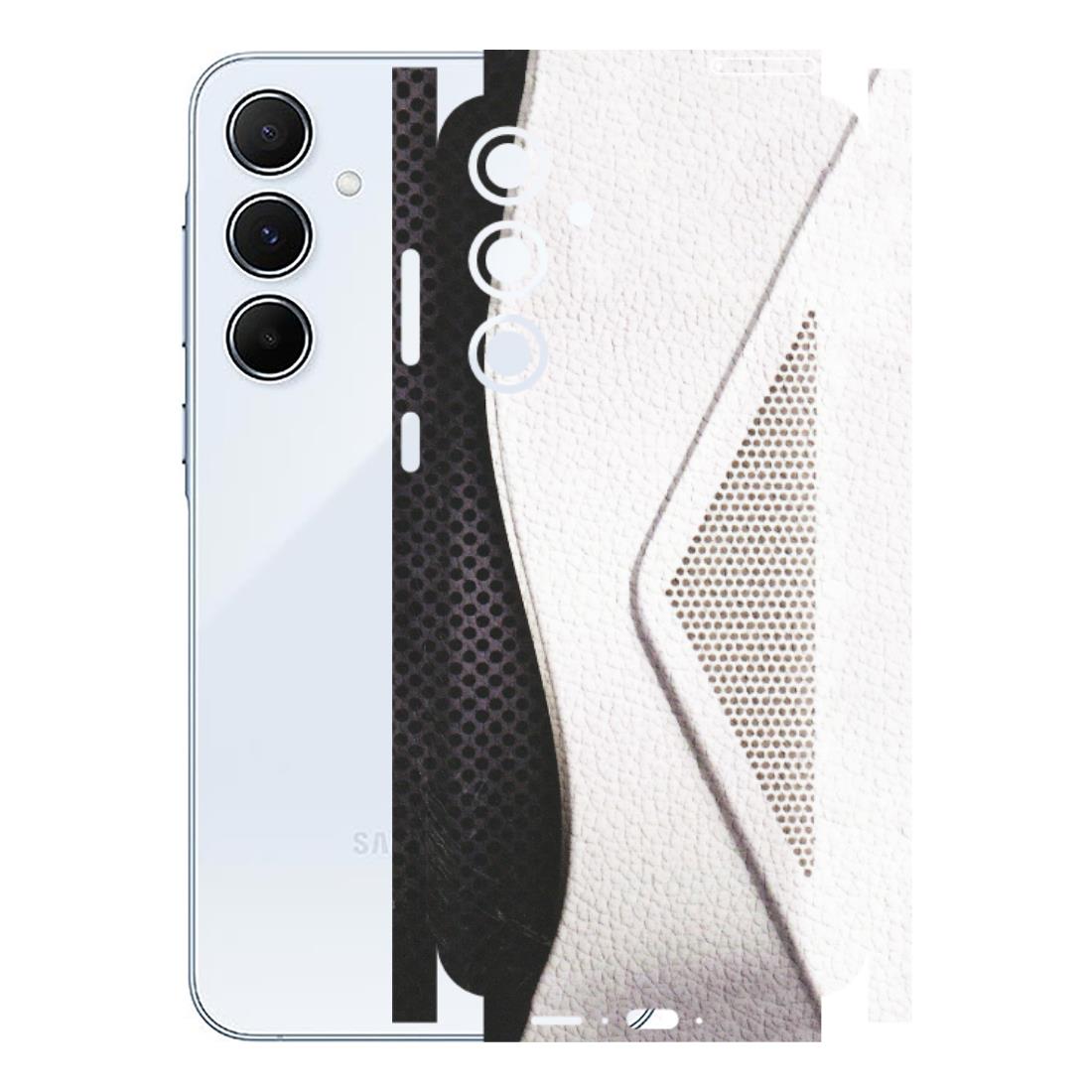 Samsung A/S Series Phone Skins (All Models) - Black And White Iconic Convoy - Matte Finish (M-149) Samsung Galaxy A55 (5G)
