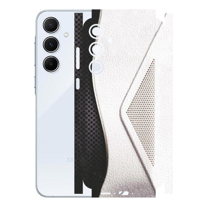Samsung A/S Series Phone Skins (All Models) - Black And White Iconic Convoy - Matte Finish (M-149) Samsung Galaxy A55 (5G)