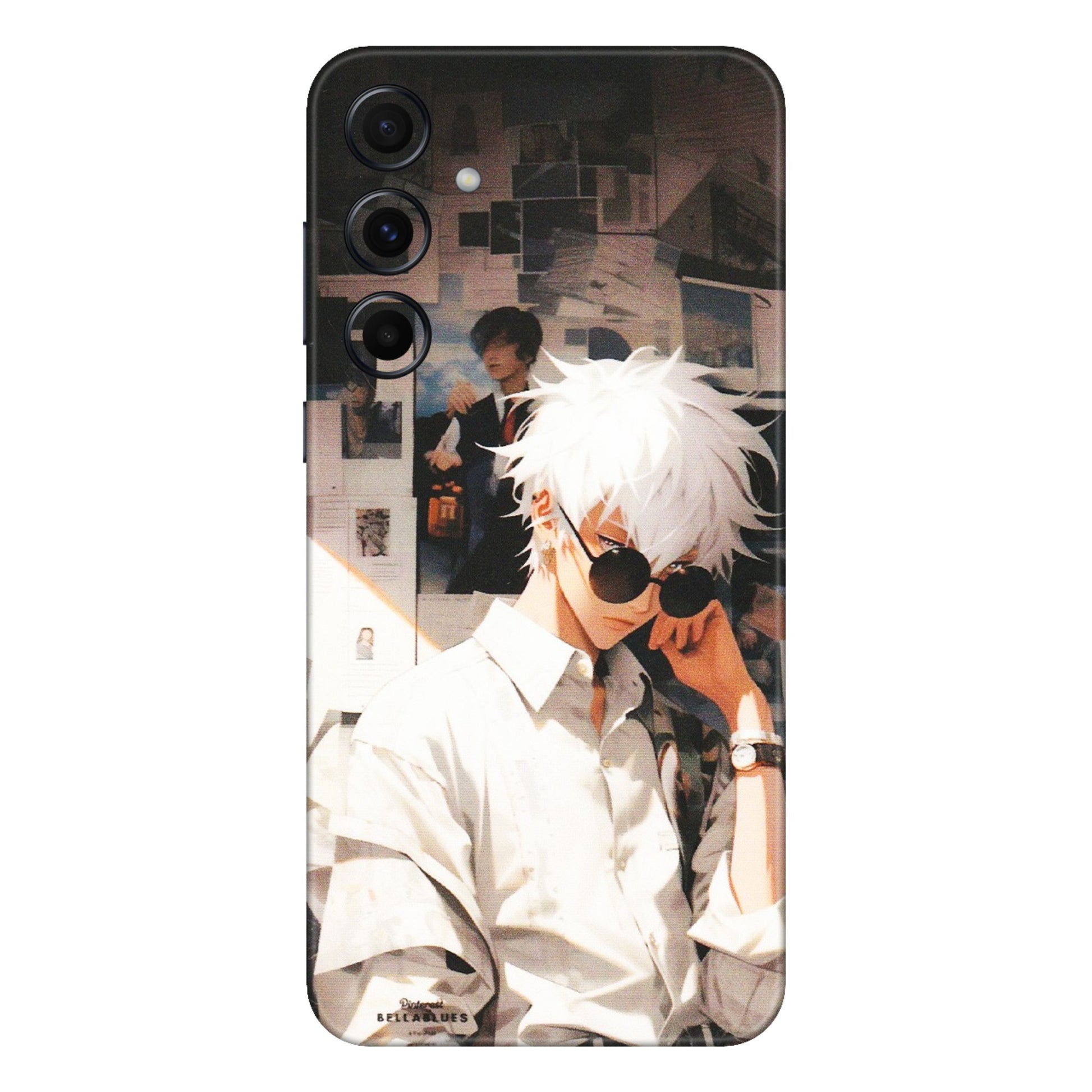 Samsung A/S Series Phone Skins (All Models) - Gojo Satoru Jujustu Kaisen Anime - Matte Finish (M-156) Samsung Galaxy A55 (5G)