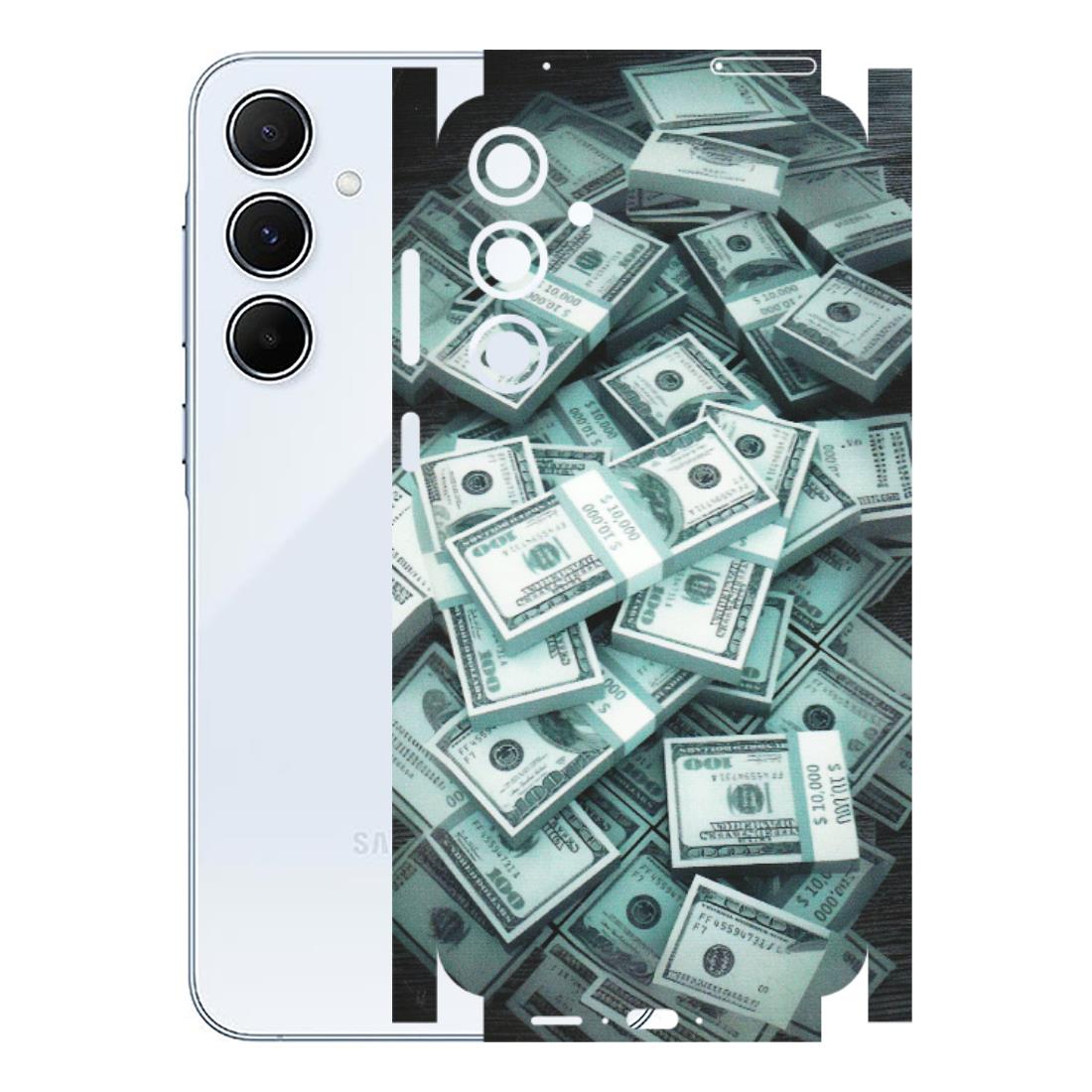 Samsung A/S Series Phone Skins (All Models) - Hundred Dollar Bill - Matte Finish (M-162) Samsung Galaxy A55 (5G)