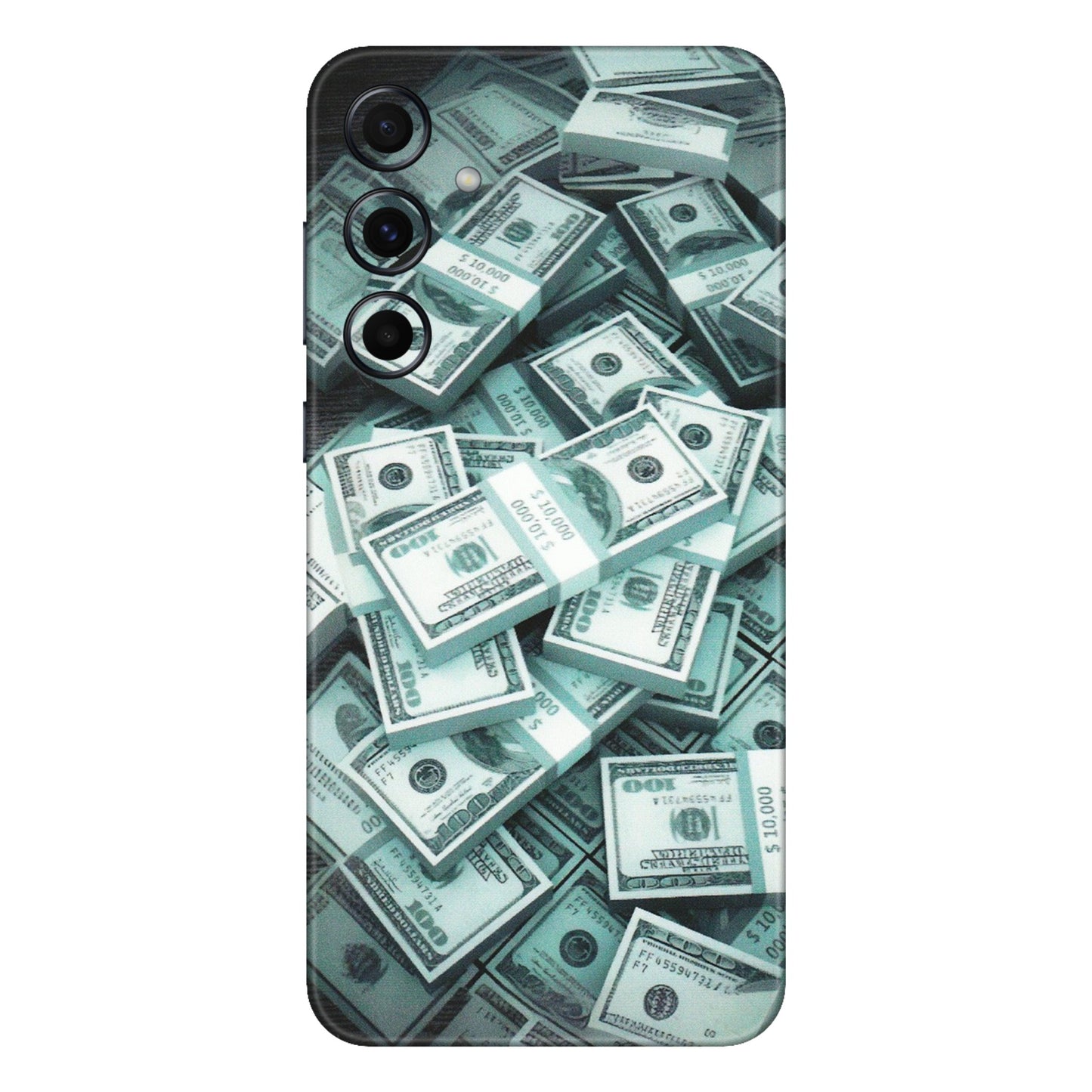 Samsung A/S Series Phone Skins (All Models) - Hundred Dollar Bill - Matte Finish (M-162) Samsung Galaxy A55 (5G)