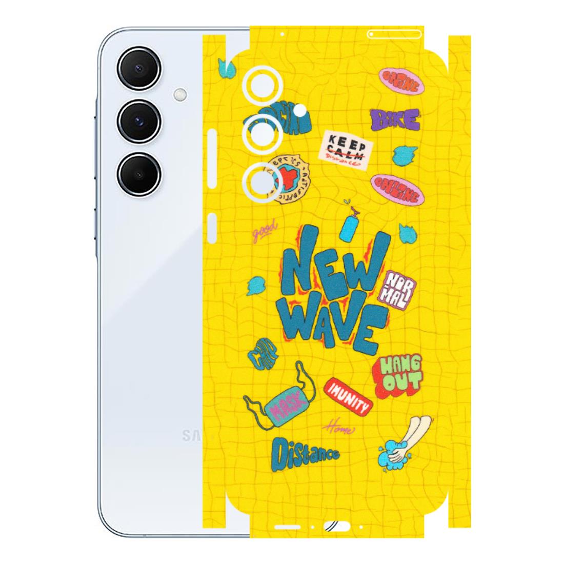 Samsung A/S Series Phone Skins (All Models) - New Wave Life - Matte Finish (M-17) Samsung Galaxy A55 (5G)