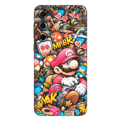 Samsung A/S Series Phone Skins (All Models) - Super Mario Bros Artistic - Matte Finish (M-173) Samsung Galaxy A55 (5G)
