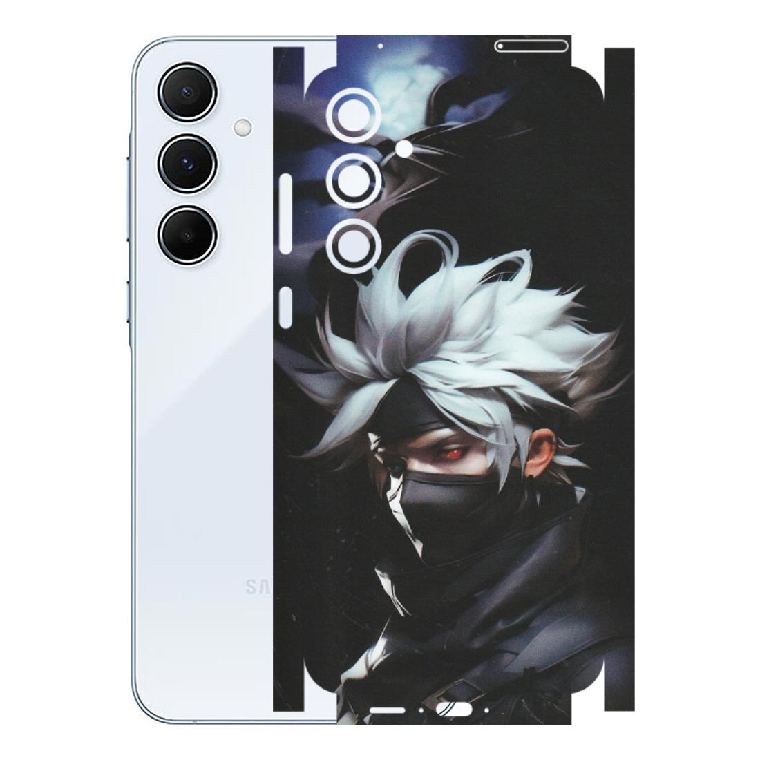 Samsung A/S Series Phone Skins (All Models) - Ash & Pikachu - Matte Finish (M-26) Samsung Galaxy A55 (5G)