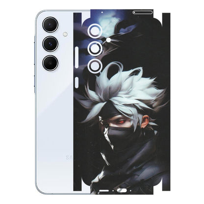 Samsung A/S Series Phone Skins (All Models) - Ash & Pikachu - Matte Finish (M-26) Samsung Galaxy A55 (5G)