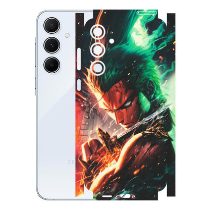 Samsung A/S Series Phone Skins (All Models) - Anime Gojo Sword - Matte Finish (M-32) Samsung Galaxy A55 (5G)