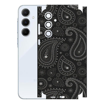 Samsung A/S Series Phone Skins (All Models) - Black Sober Kerry - Matte Finish (M-37) Samsung Galaxy A55 (5G)