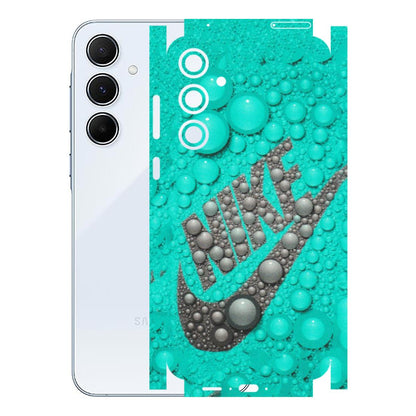 Samsung A/S Series Phone Skins (All Models) - Shoe Brand Bubbles - Matte Finish (M-42) Samsung Galaxy A55 (5G)