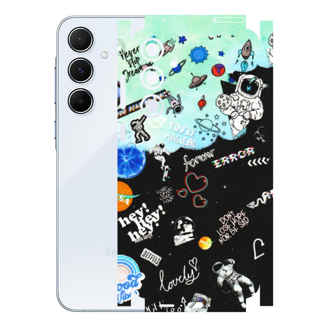 Samsung A/S Series Phone Skins (All Models) - Living In A Space Dream - Matte Finish (M-46) Samsung Galaxy A55 (5G)