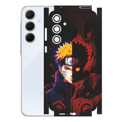 Samsung A/S Series Phone Skins (All Models) - Naruto X Evil - Matte Finish (M-70) Samsung Galaxy A55 (5G)