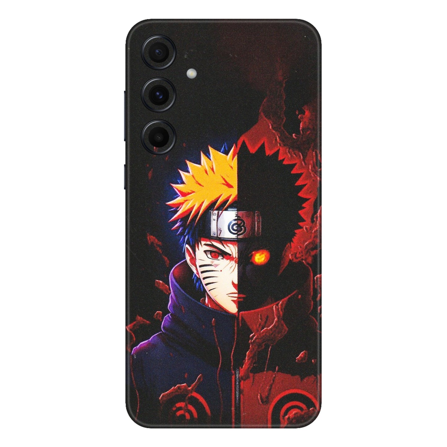 Samsung A/S Series Phone Skins (All Models) - Naruto X Evil - Matte Finish (M-70) Samsung Galaxy A55 (5G)