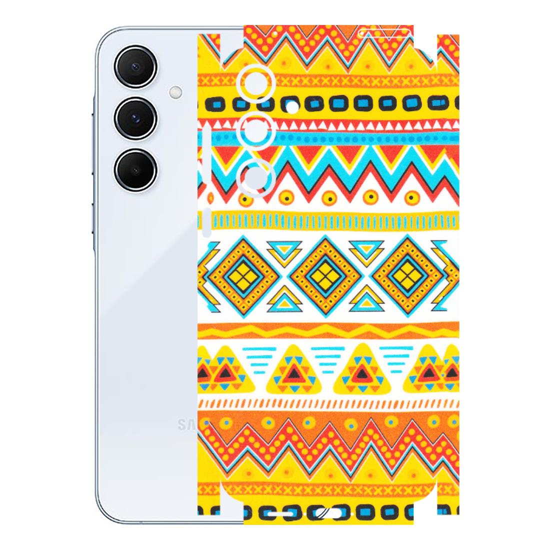 Samsung A/S Series Phone Skins (All Models) - Mexican Abstract - Matte Finish (M-71) Samsung Galaxy A55 (5G)