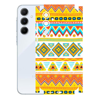 Samsung A/S Series Phone Skins (All Models) - Mexican Abstract - Matte Finish (M-71) Samsung Galaxy A55 (5G)