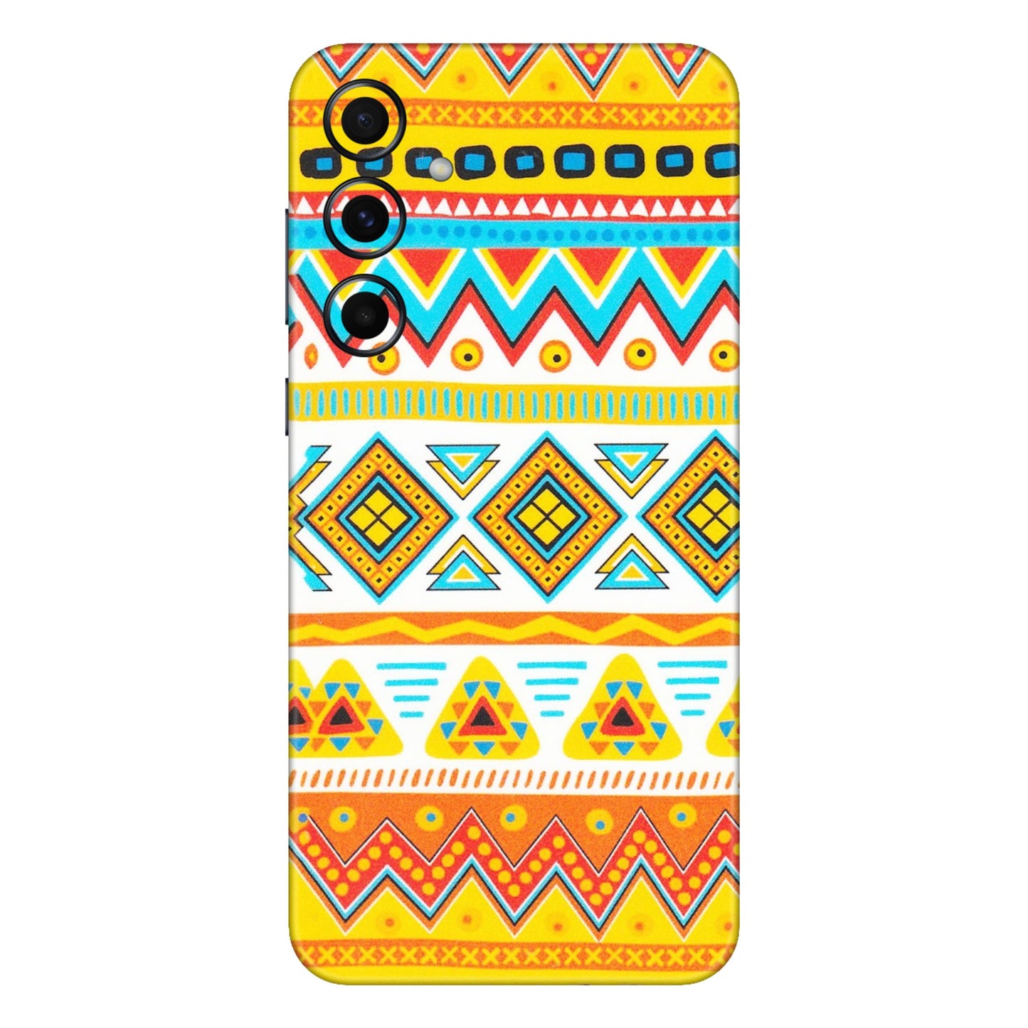 Samsung A/S Series Phone Skins (All Models) - Mexican Abstract - Matte Finish (M-71) Samsung Galaxy A55 (5G)