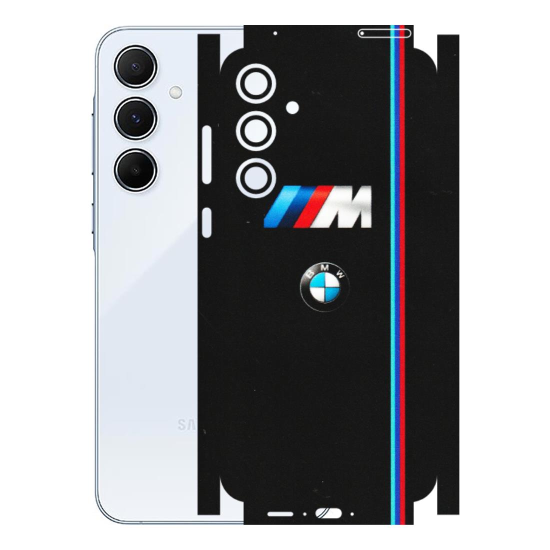 Samsung A/S Series Phone Skins (All Models) - Styling With Black BMW - Matte Finish (M-74) Samsung Galaxy A55 (5G)