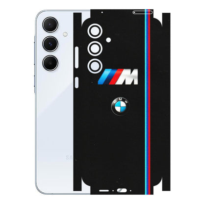 Samsung A/S Series Phone Skins (All Models) - Styling With Black BMW - Matte Finish (M-74) Samsung Galaxy A55 (5G)