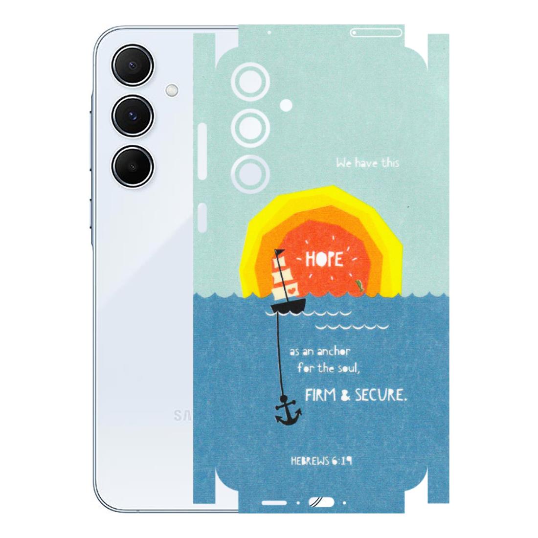Samsung A/S Series Phone Skins (All Models) - A Beautiful Sunset of Hope - Matte Finish (M-75) Samsung Galaxy A55 (5G)