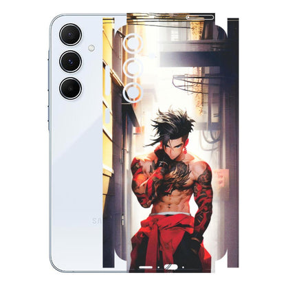 Samsung A/S Series Phone Skins (All Models) - In the streets of Japan - Matte Finish (M-77) Samsung Galaxy A55 (5G)