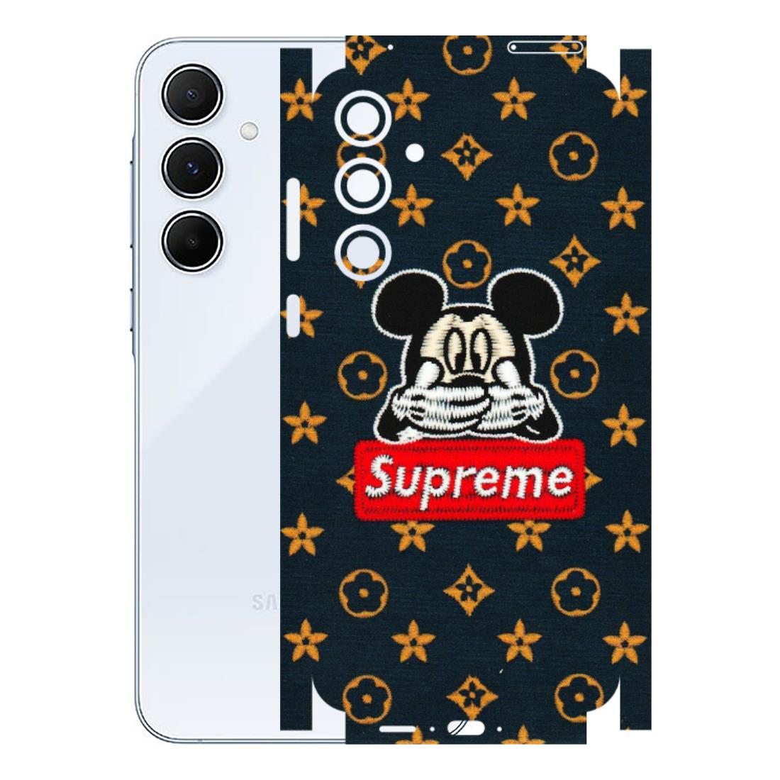 Samsung A/S Series Phone Skins (All Models) - Mickey Supreme - Matte Finish (M-83) Samsung Galaxy A55 (5G)