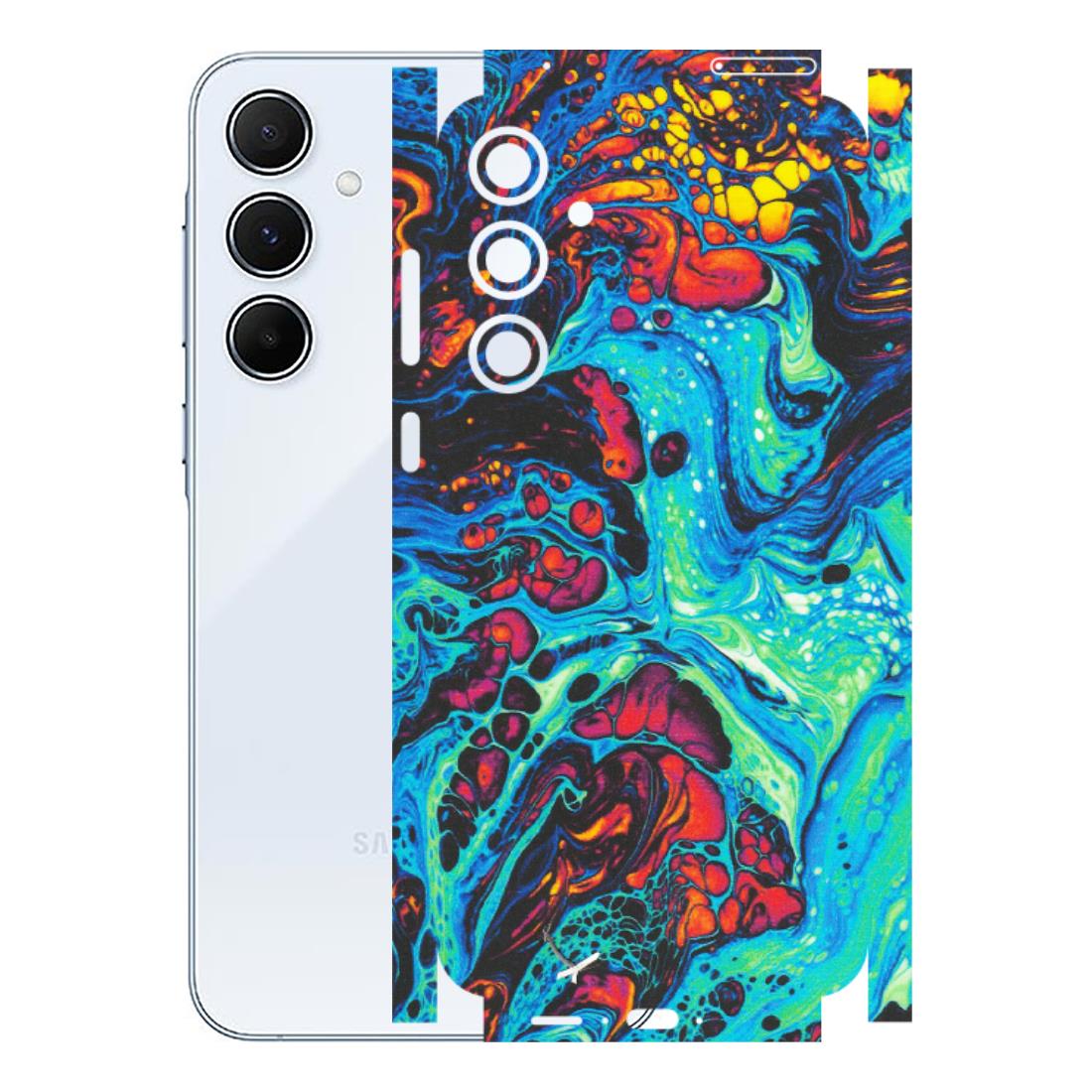 Samsung A/S Series Phone Skins (All Models) - Majestic Galactic Marbel - Matte Finish (M-85) Samsung Galaxy A55 (5G)