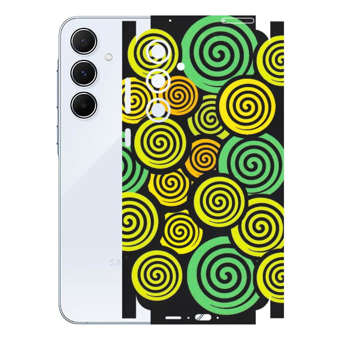 Samsung A/S Series Phone Skins (All Models) - Crazy Spiral - Matte Finish (M-91) Samsung Galaxy A55 (5G)