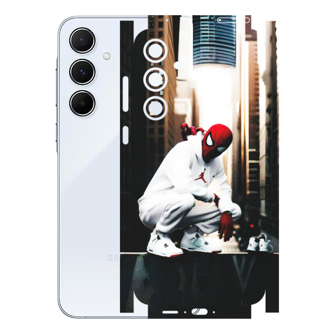 Samsung A/S Series Phone Skins (All Models) - Sportsman Spider Man - Matte Finish (M-94) Samsung Galaxy A55 (5G)