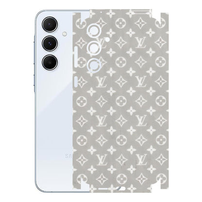 Samsung A/S Series Phone Skins (All Models) - Luxury Brands Logo - Transparent Finish (T-07) Samsung Galaxy A55 (5G)