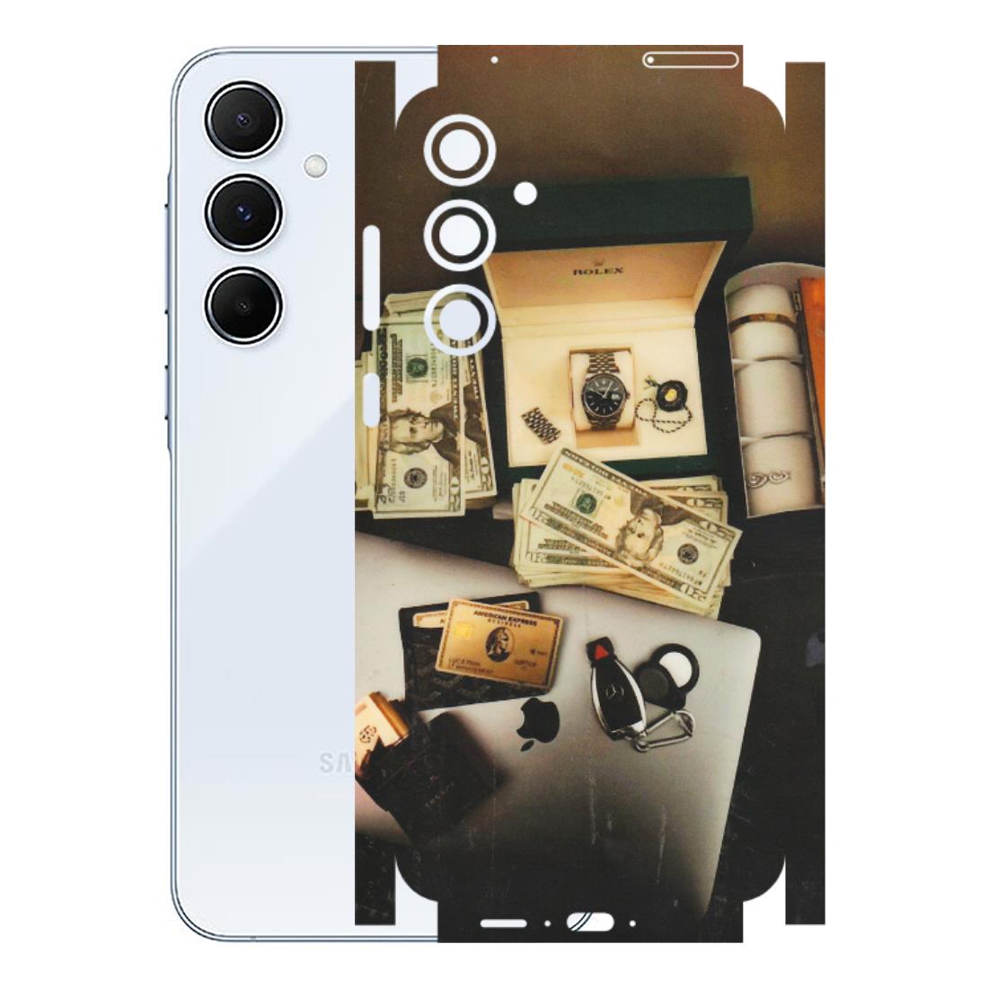 Samsung A/S Series Phone Skins (All Models) - Luxury Lifestyle - Transparent Finish (T-11) Samsung Galaxy A55 (5G)